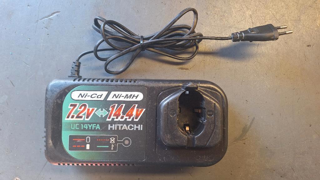 Hitachi hikoki uc14yfa oplader acculader lader., ., Ophalen of Verzenden, Zo goed als nieuw, .