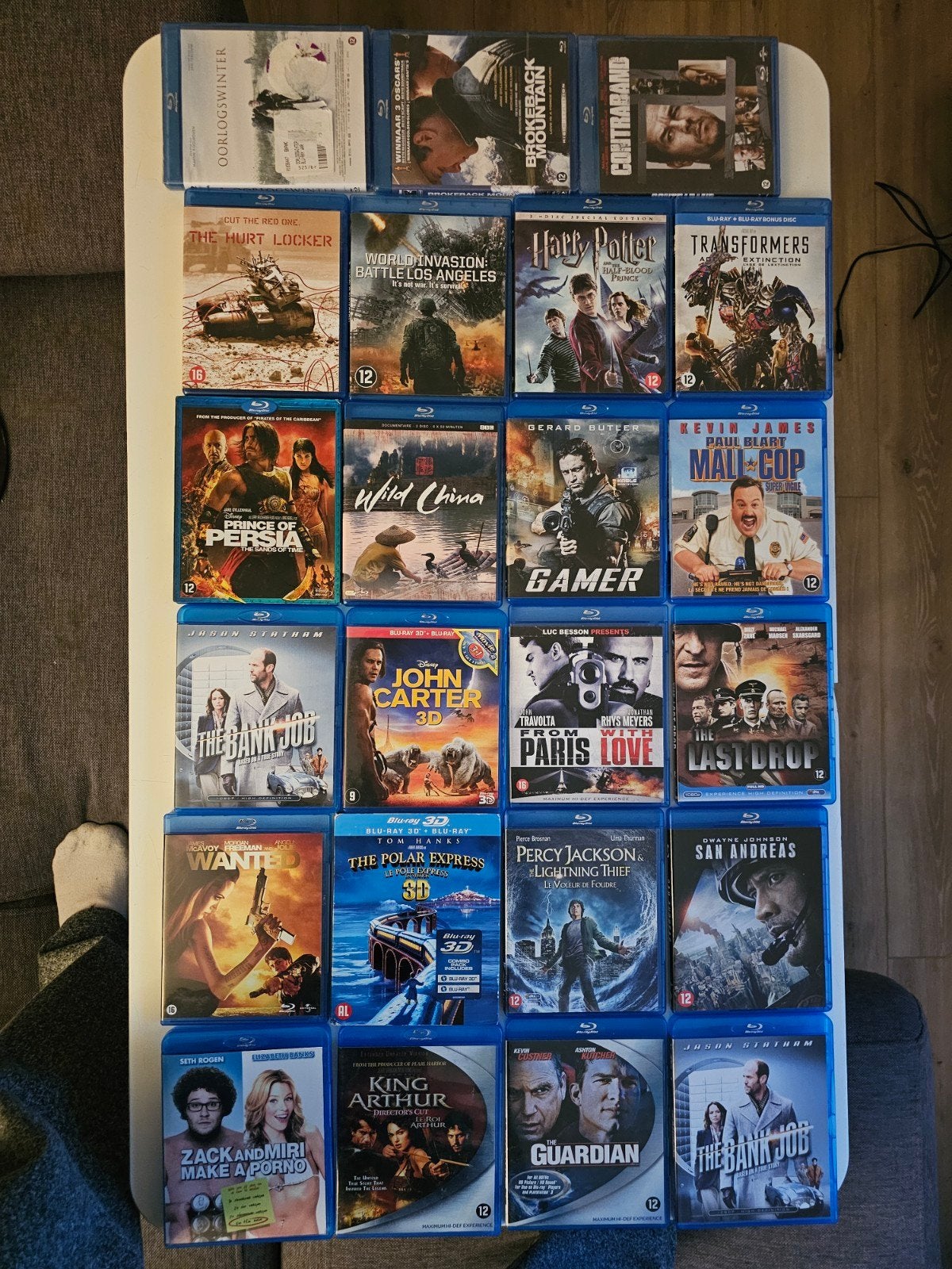 Blu-ray films:The Bank Job, From Paris With Love, etc., Cd's en Dvd's, Overige genres, Nederlands, Ophalen of Verzenden, Nieuw in verpakking