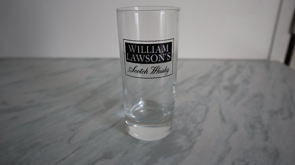 William Lawson's Scotch Whiskey glas Vintage whiskyglas, Ophalen of Verzenden, Nieuw, Overige typen