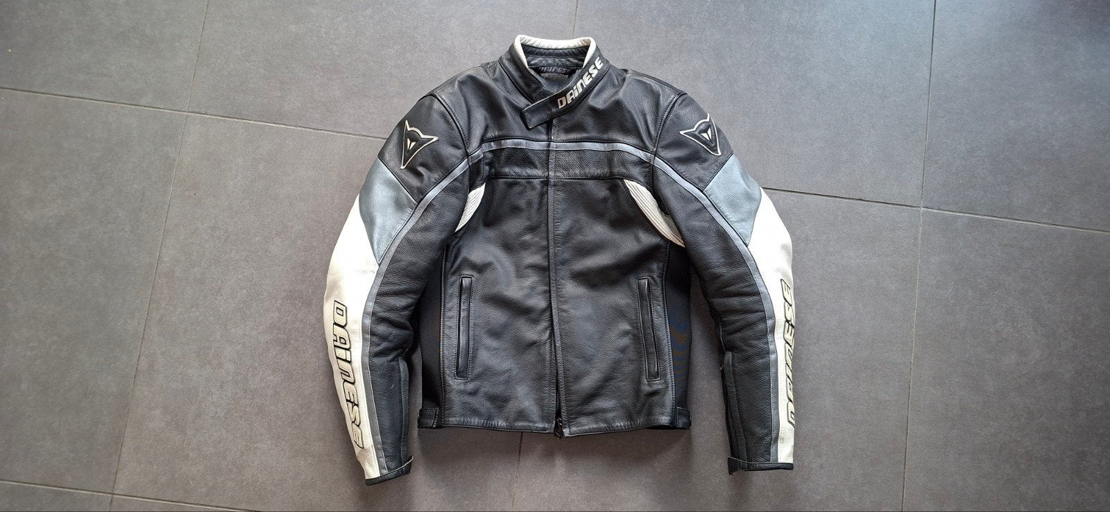 Dainese Leren Motorjas Zwart Maat 46 met Protectie, Motoren, Kleding | Motorkleding, Dainese, Dames, Jas | leer, Ophalen of Verzenden