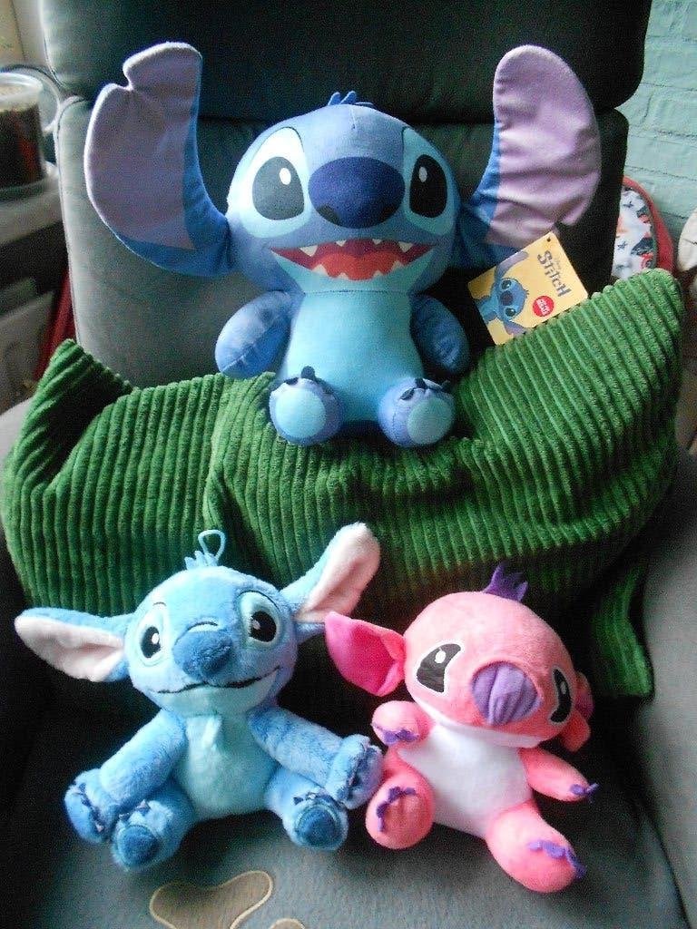 Knuffels STITCH ANGEL, Ophalen, Gebruikt, Disney, Overige typen