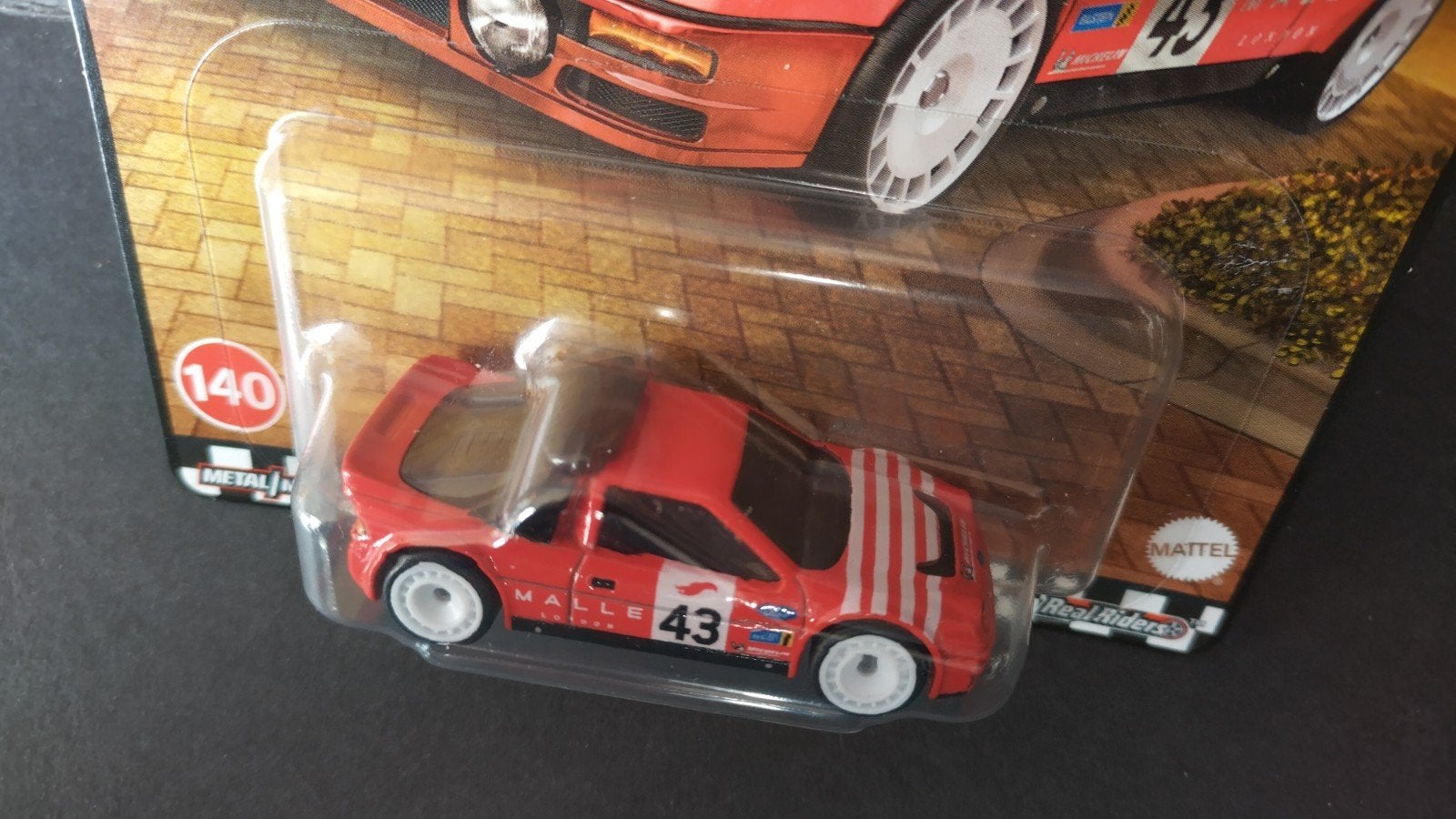 Ford Rs 200 Gr B. rally 1:64 Hotwheels  Premium Pol, Auto, Verzenden, Nieuw, M