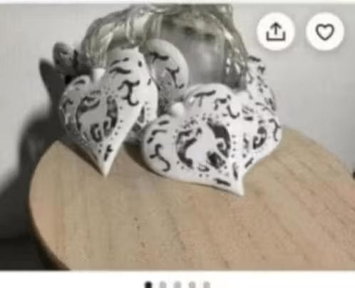 NIEUW! Hartvormige lampjes en kerstboom 10 lampjes €4,99, Diversen, Kerst, Ophalen of Verzenden, Nieuw