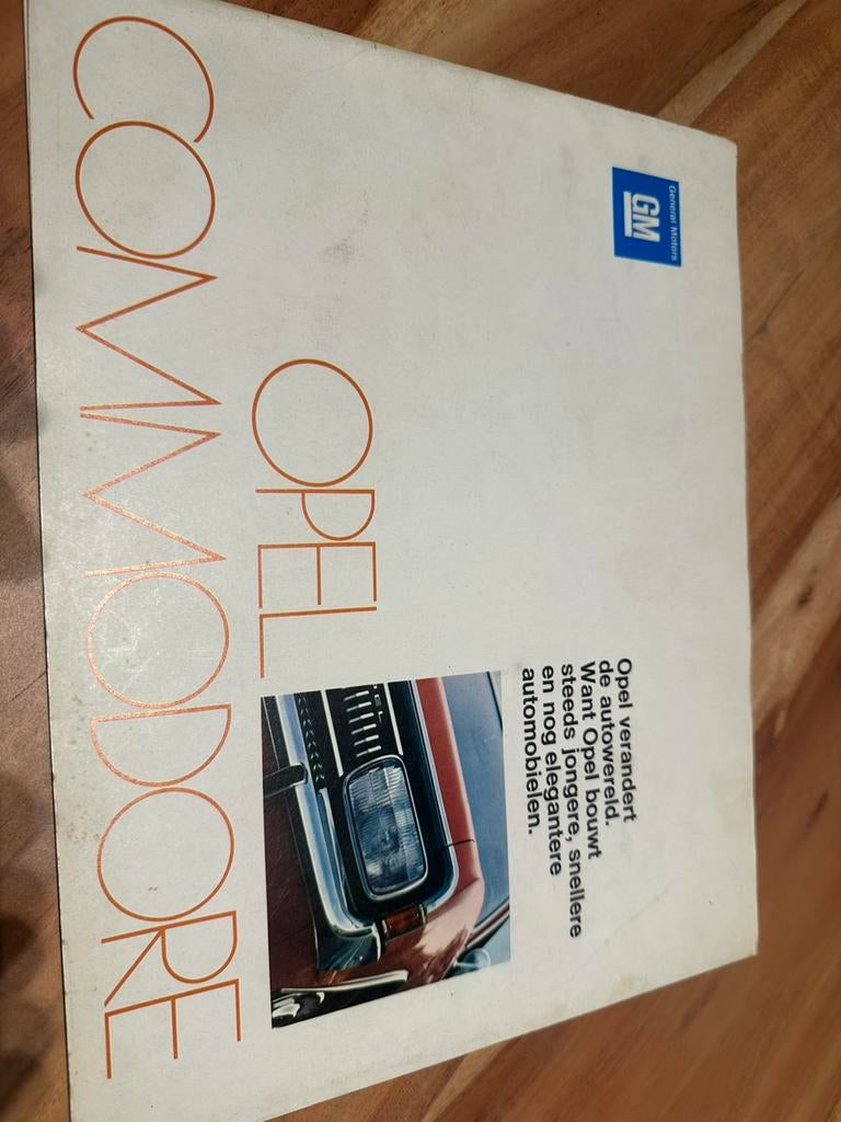 Opel commendore a  folder, Ophalen of Verzenden, Zo goed als nieuw, Opel