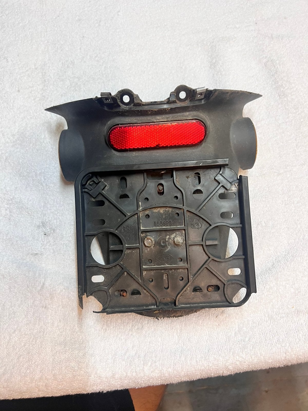Vespa sprint achter spatbord orgineel met kentekenhouder, Fietsen en Brommers, Ophalen of Verzenden, Gebruikt, Overige typen, Piaggio