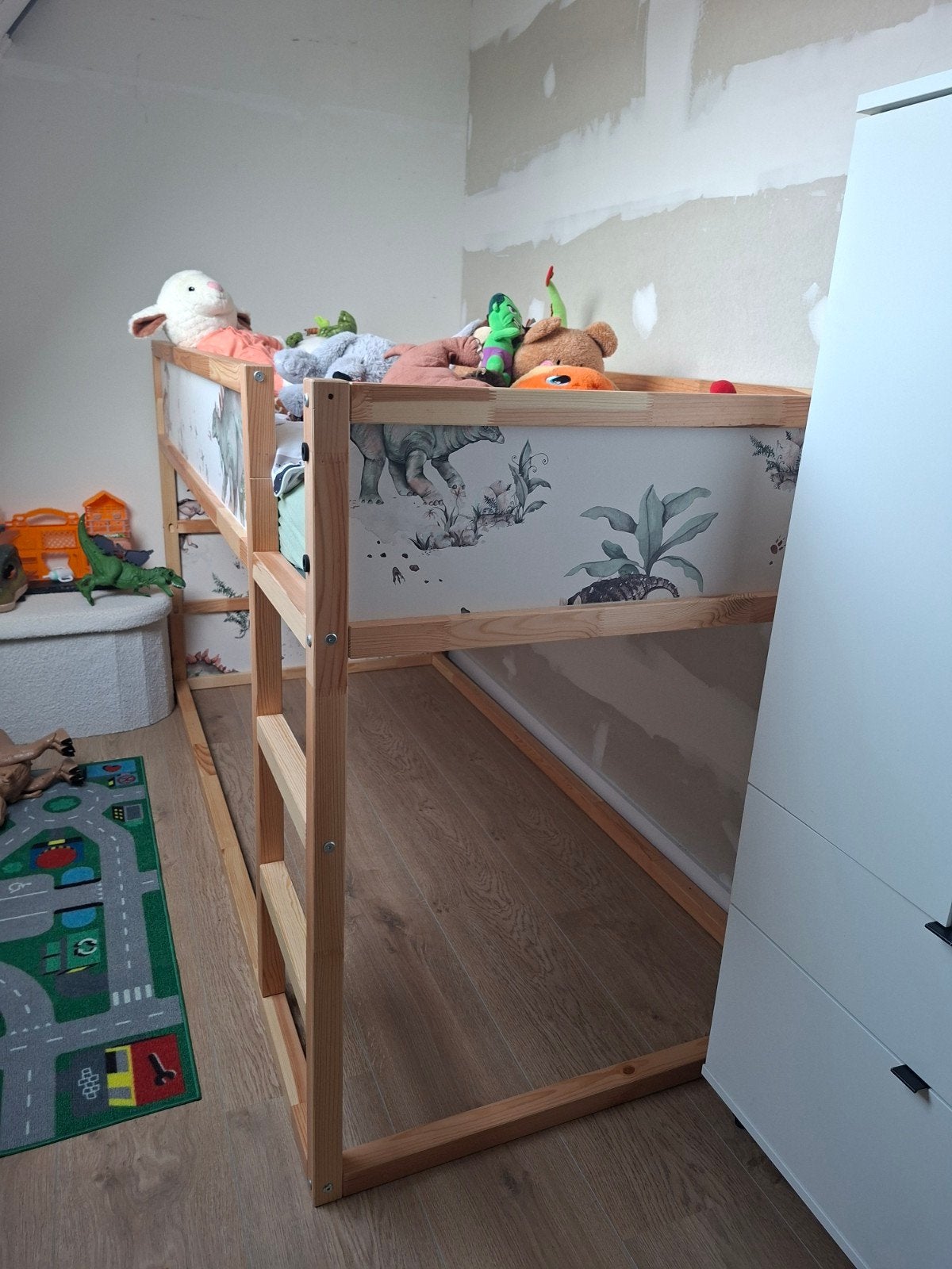 IKEA Kura (dino) bed, Gebruikt, 90 cm, Ophalen of Verzenden, 200 cm