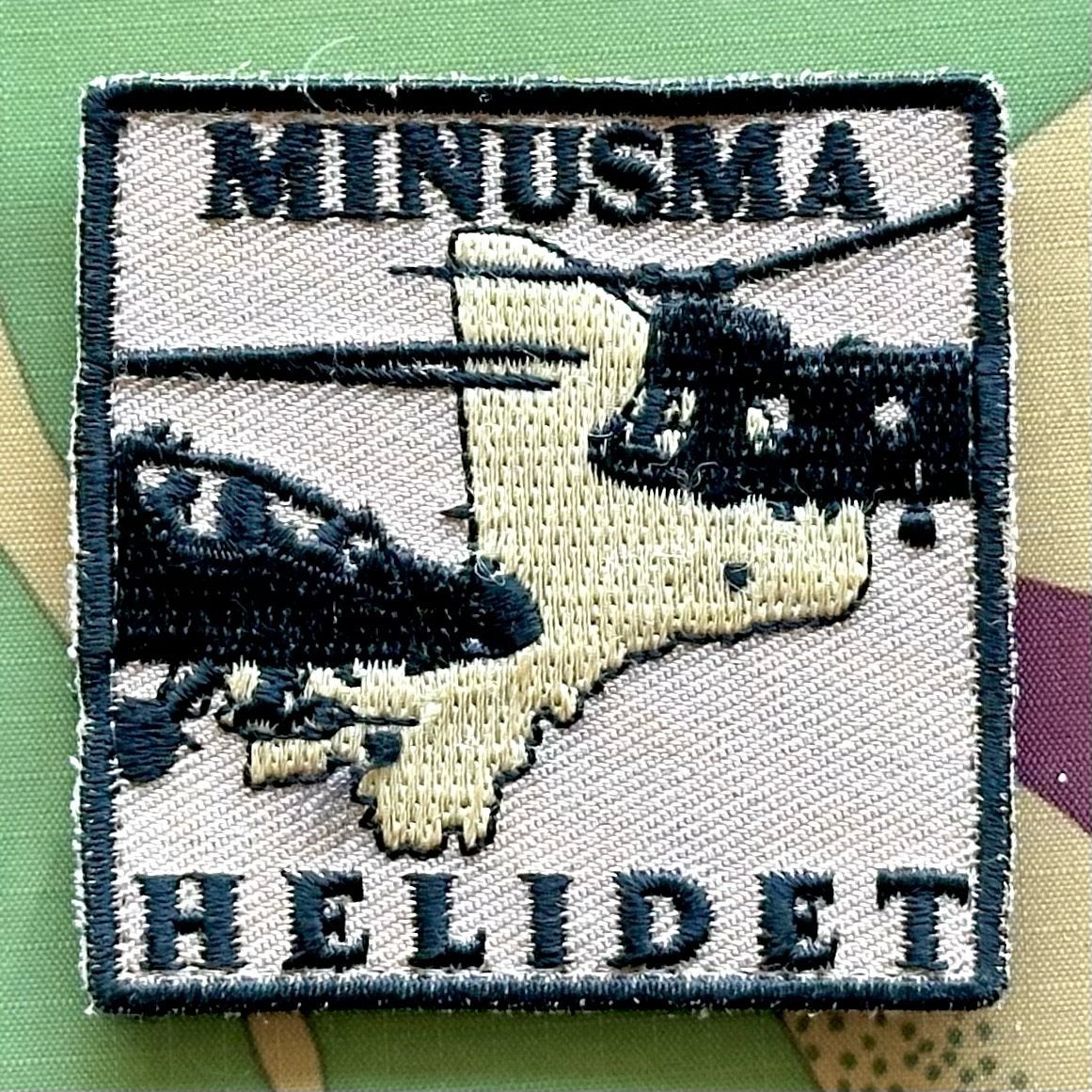 Patch Borstembleem 5x5 RNLAF 298 301 SQN Helidet Minusma, Verzamelen, Militaria | Algemeen, Ophalen of Verzenden, Luchtmacht, Nederland