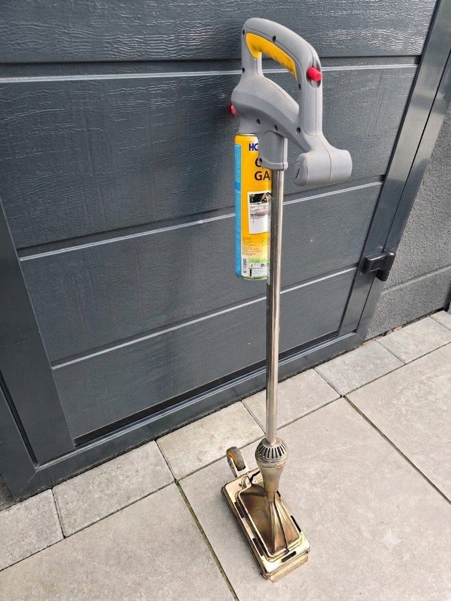 Onkruidbrander met gasfles, Ophalen, Gebruikt, Onbekend