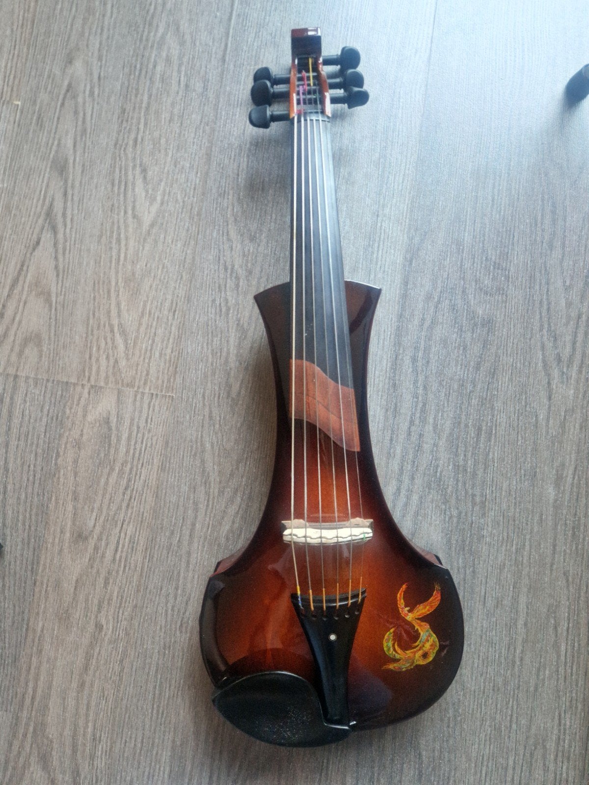 Fortevio 6-snarige custom made elektrische viool, Ophalen of Verzenden, Zo goed als nieuw, 4/4-viool