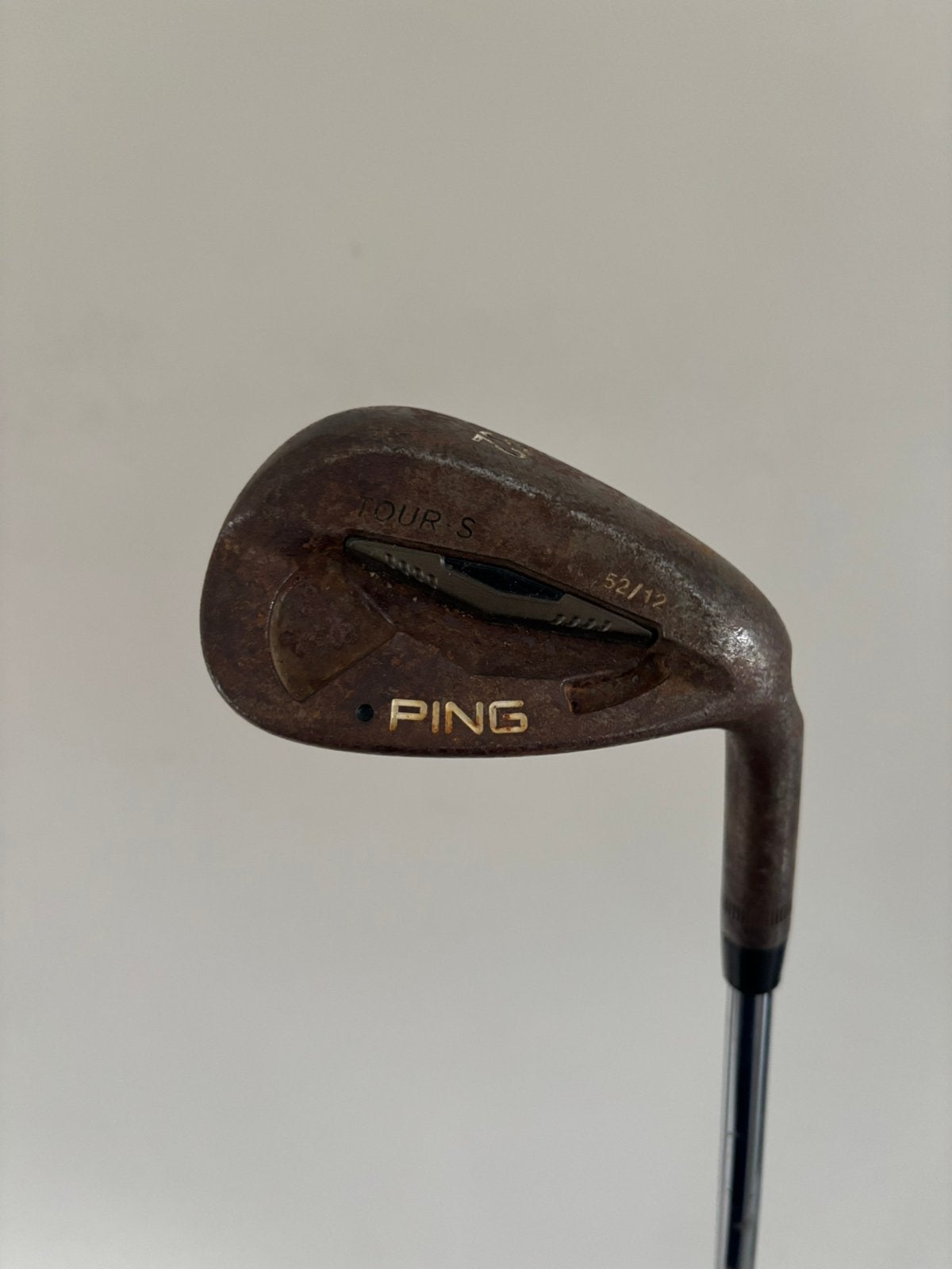 Ping Tour S Gap Wedge | 52* Loft | Black Dot | Raw Finish, Ping, Zo goed als nieuw, Club, Ping