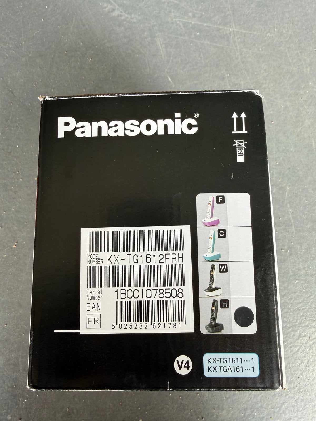 Panasonic KX-TG1612 Draadloze Telefoon - Nieuw in doos, Ophalen, Nieuw, 2 handsets