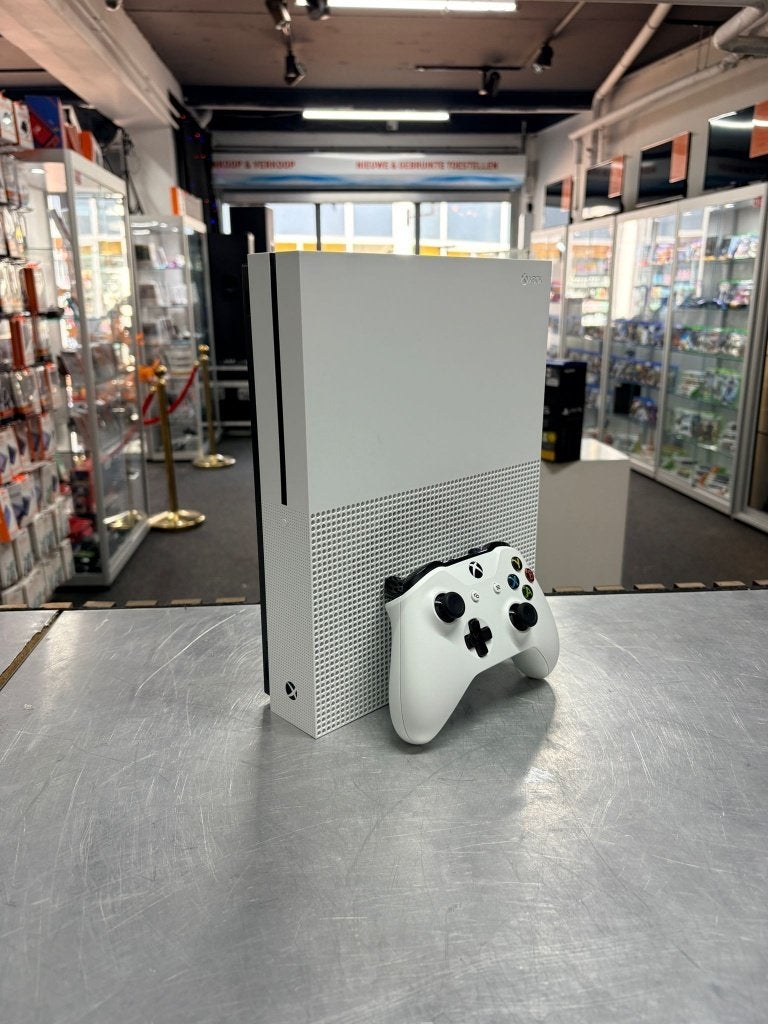 Xbox one S 1TB incl. 1 controller Wit | Nette staat, Avontuur en Actie, ., 1 speler, Ophalen of Verzenden