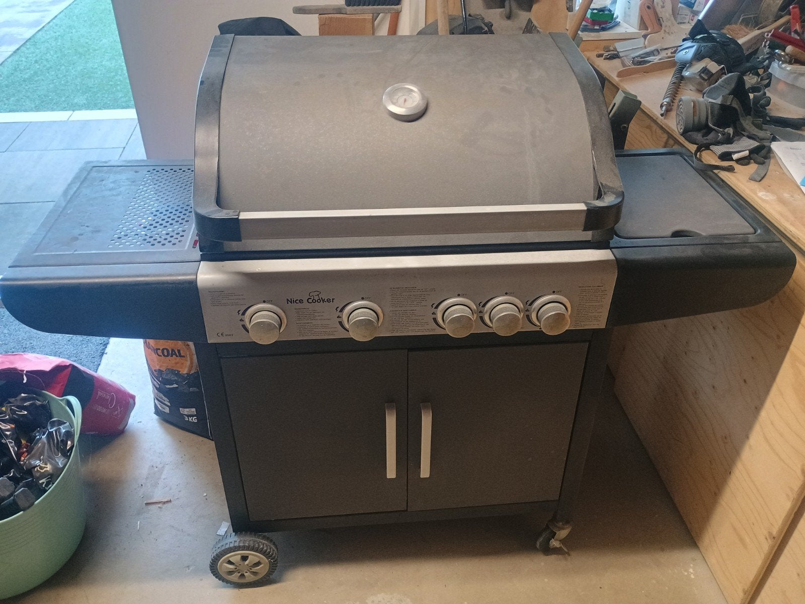 Bbq gas, Ophalen, Gebruikt, Nice Cooker