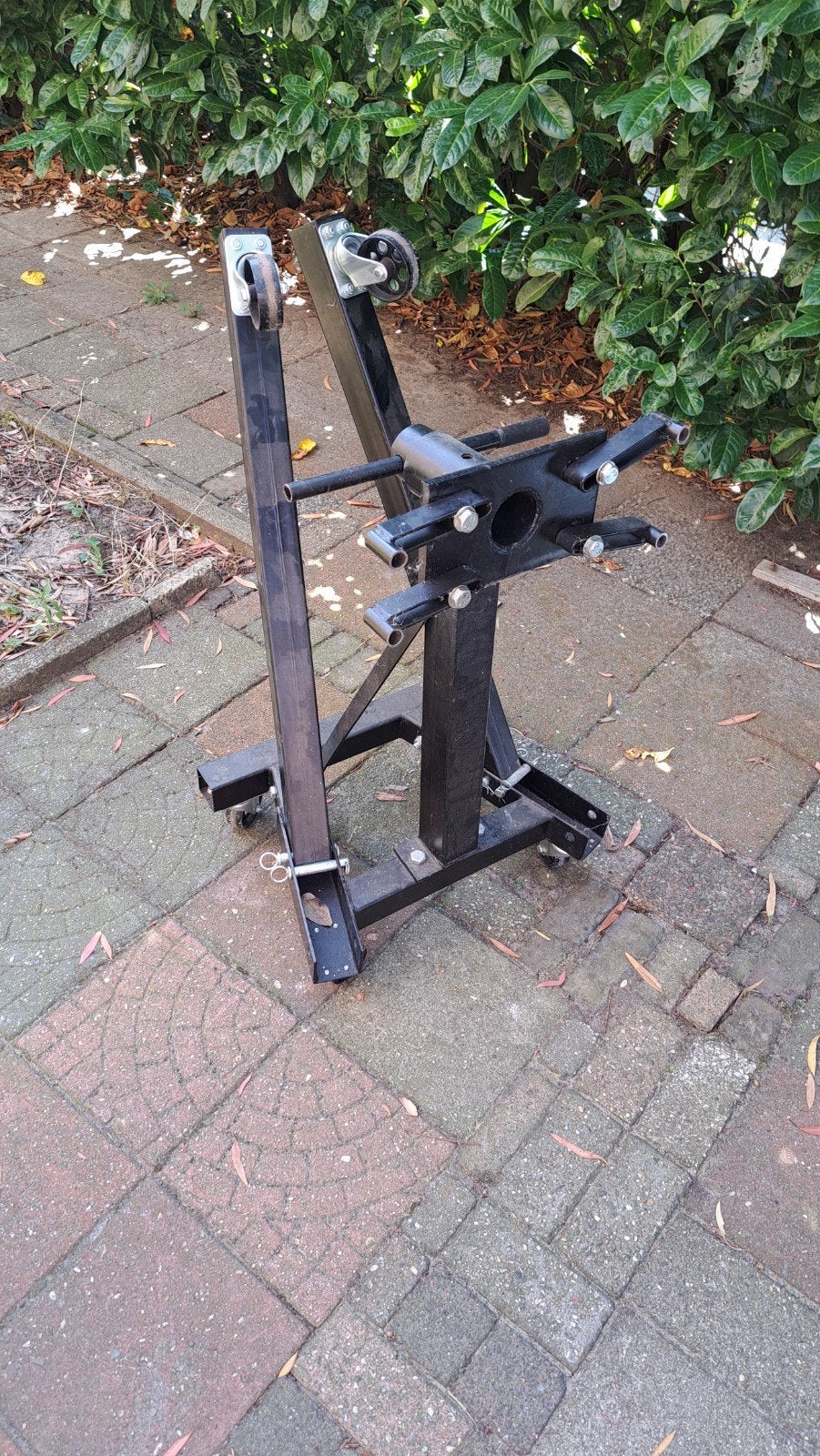 Motor steun, Ophalen, Zo goed als nieuw