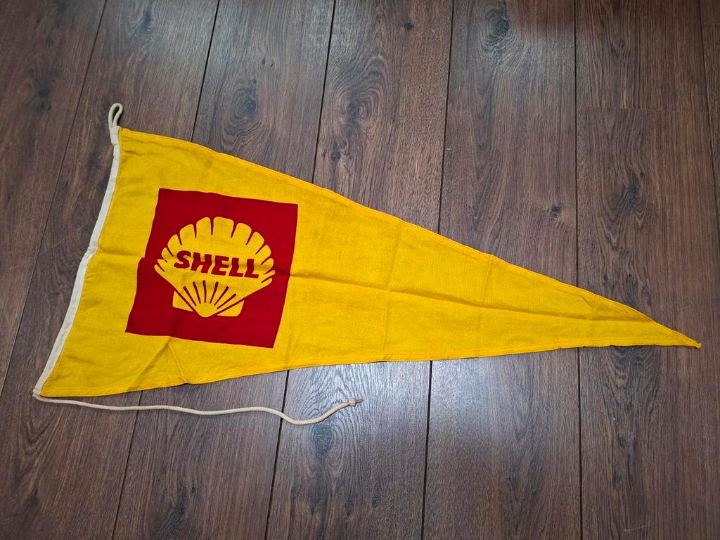 Scheepsvlag, wimpel Shello, Ophalen of Verzenden