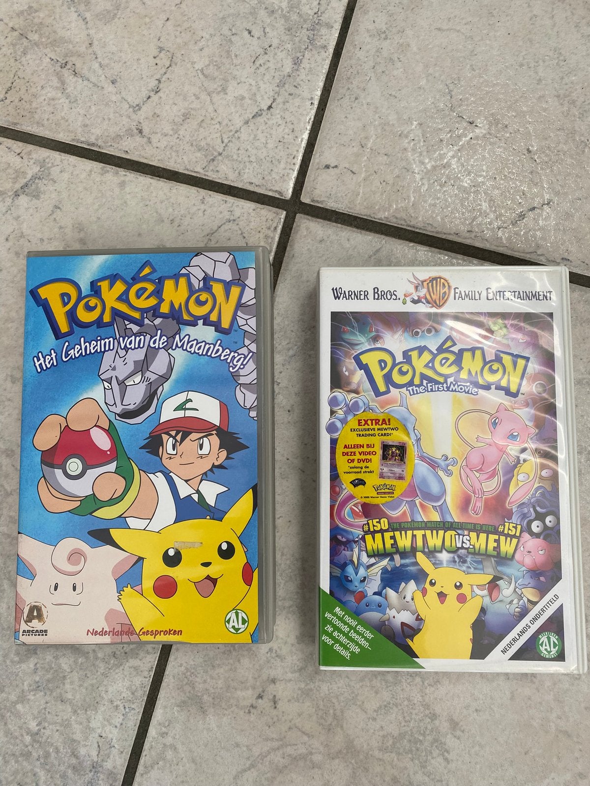 Videobanden pokemon, Alle leeftijden, Ophalen of Verzenden, Zo goed als nieuw