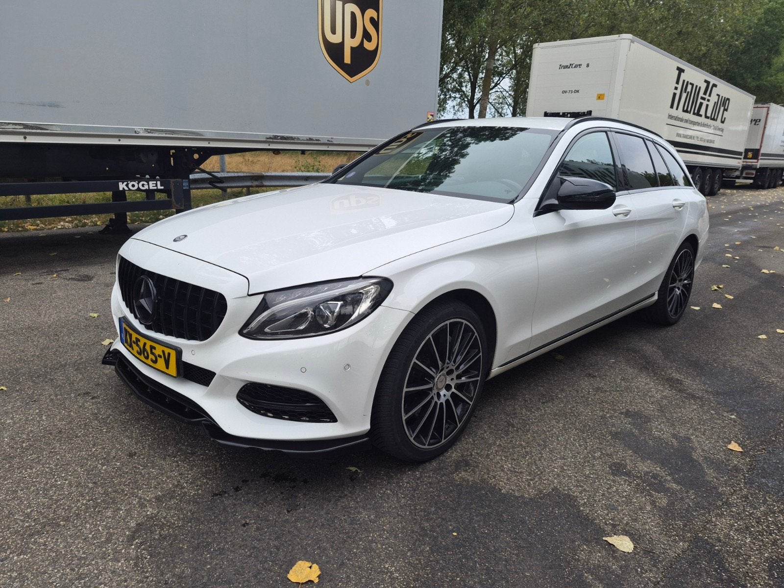 Mercedes-Benz C-Klasse C350 e Plug-in Hybrid 325pk 7G-TRONIC, Auto's, Automaat, Achterwielaandrijving, Wit, Stationwagon