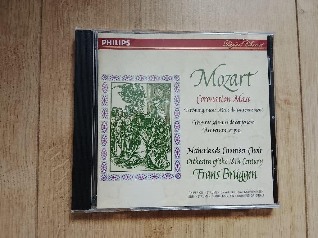Mozart Coronation Mass Bruggen Orch. 18th Century Als Nieuw, Cd's en Dvd's, Ophalen of Verzenden, Zo goed als nieuw, Classicisme