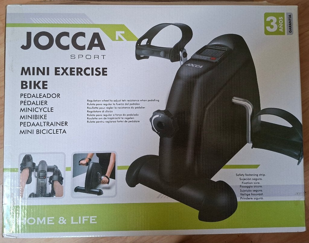 Nieuw in doos: Jocca Mini Hometrainer / Stoelfiets, Ophalen of Verzenden, Nieuw, Armen, Hometrainer
