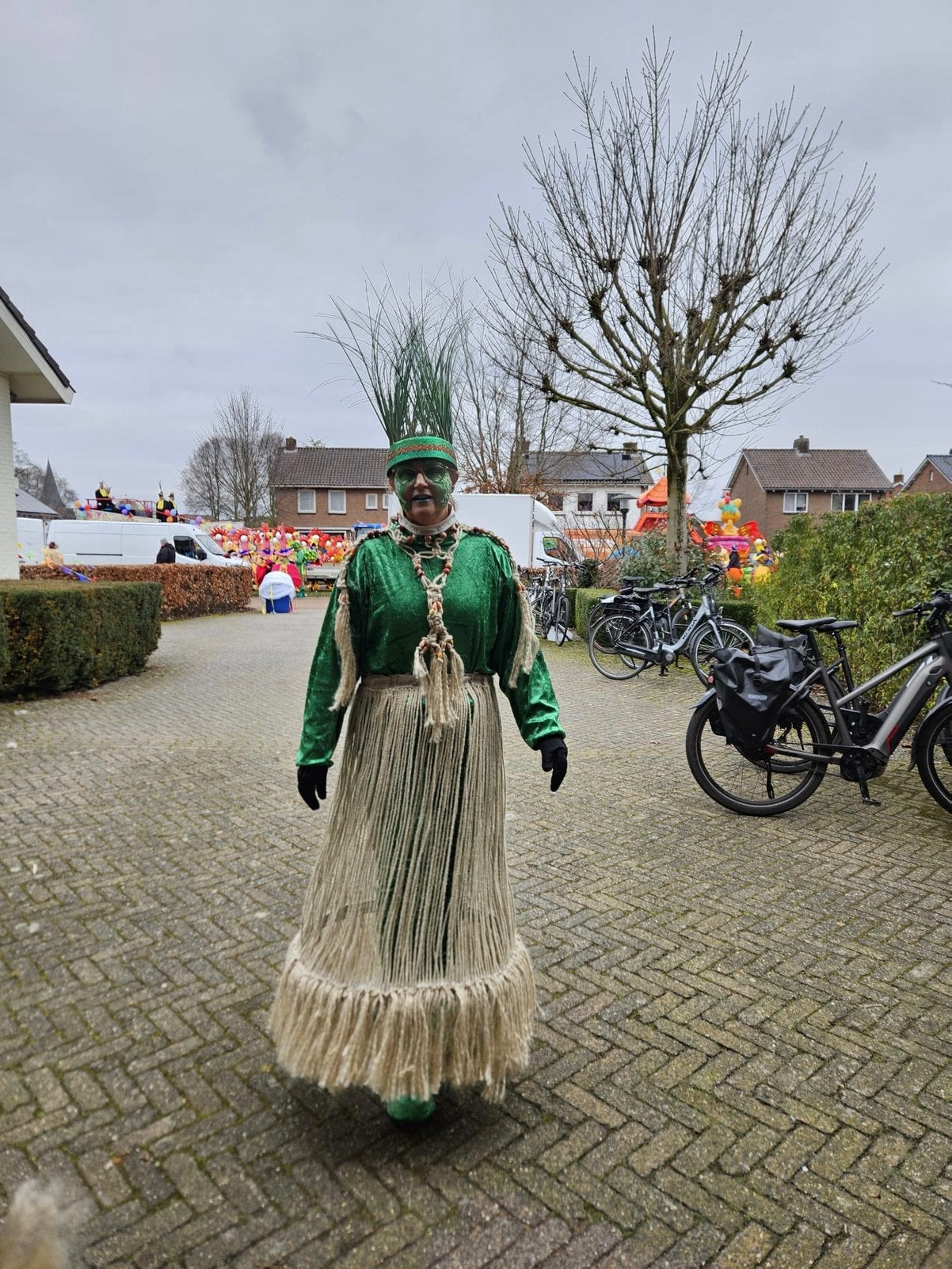 Rok, Carnaval, Kleding, Gedragen, Ophalen