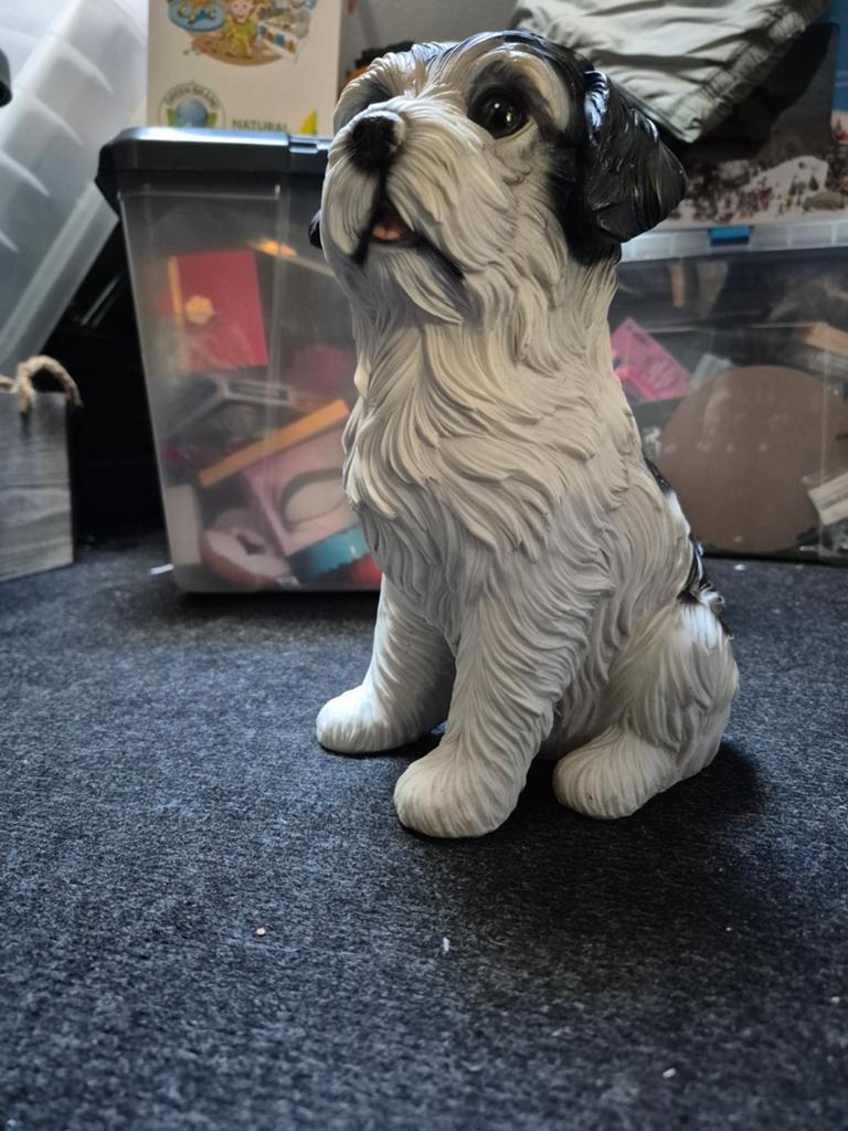 Shih tzu honden beeld, Ophalen of Verzenden, Zo goed als nieuw, Dier