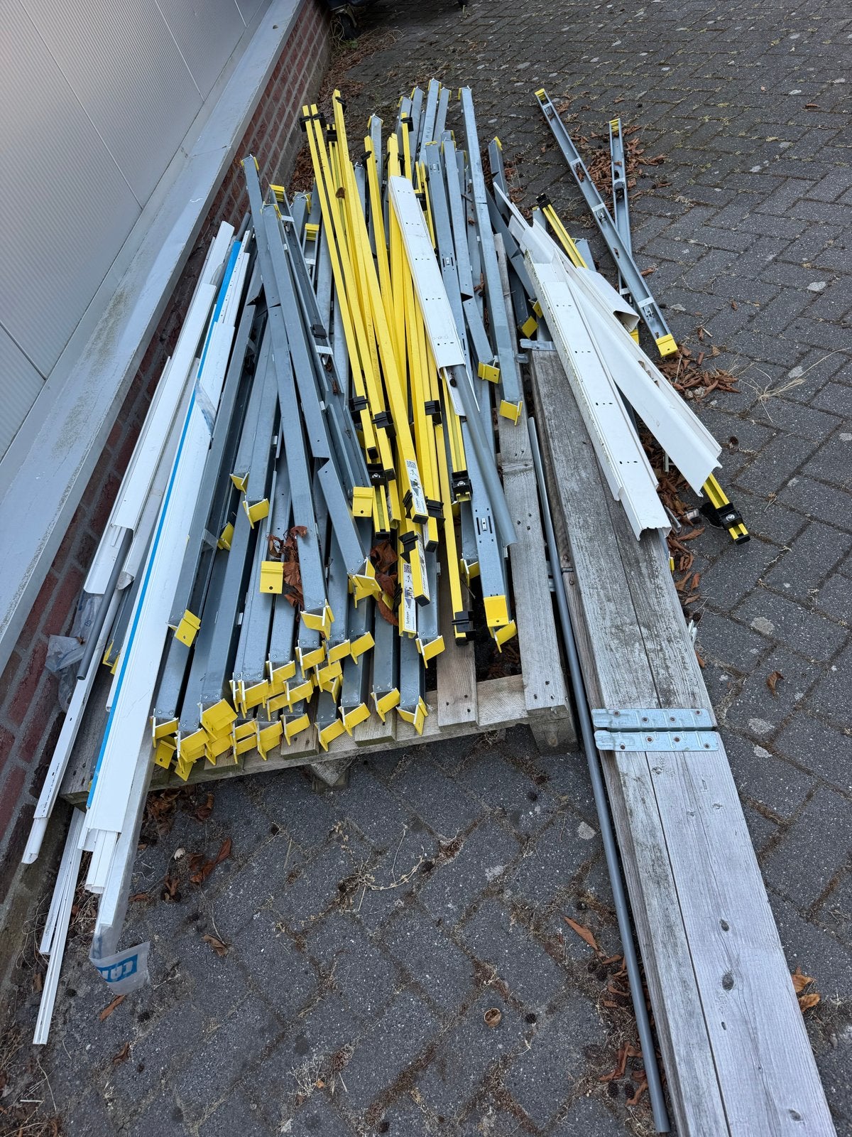 Restpartij montage materiaal zonnepanelen, Ophalen of Verzenden, Gebruikt, Overige typen