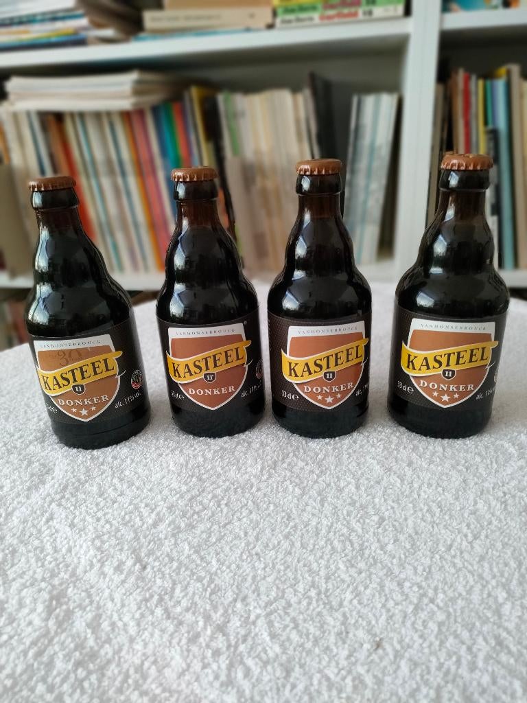 KASTEEL donker 33cl flesjes 2021, 2022 en 2023 (jfb-bier), Verzamelen, Ophalen of Verzenden, Nieuw, Flesje(s), Overige merken