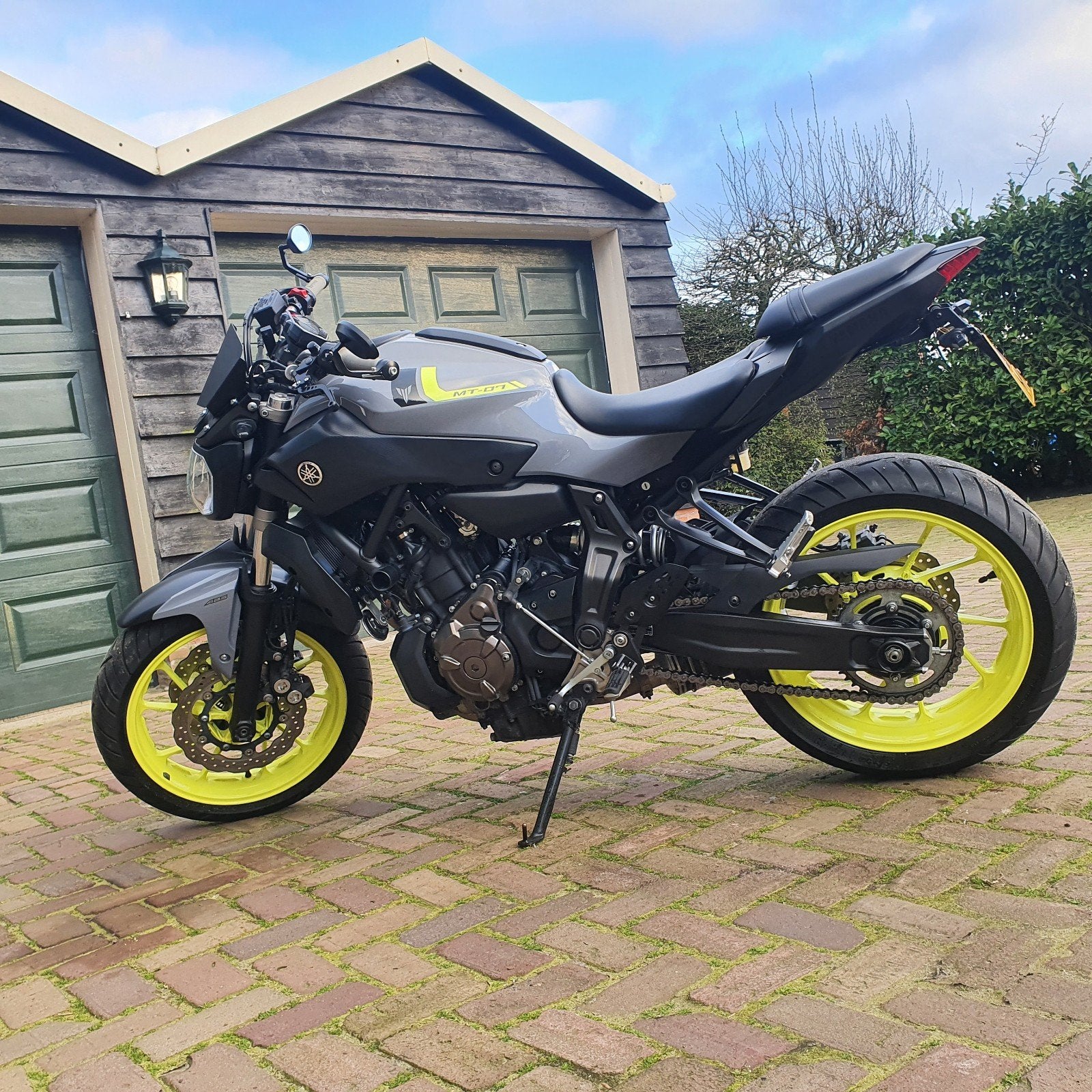 Yamaha MT-07 bj 2016 (verlaagd voor 1,60m), Motoren, Particulier, Naked bike