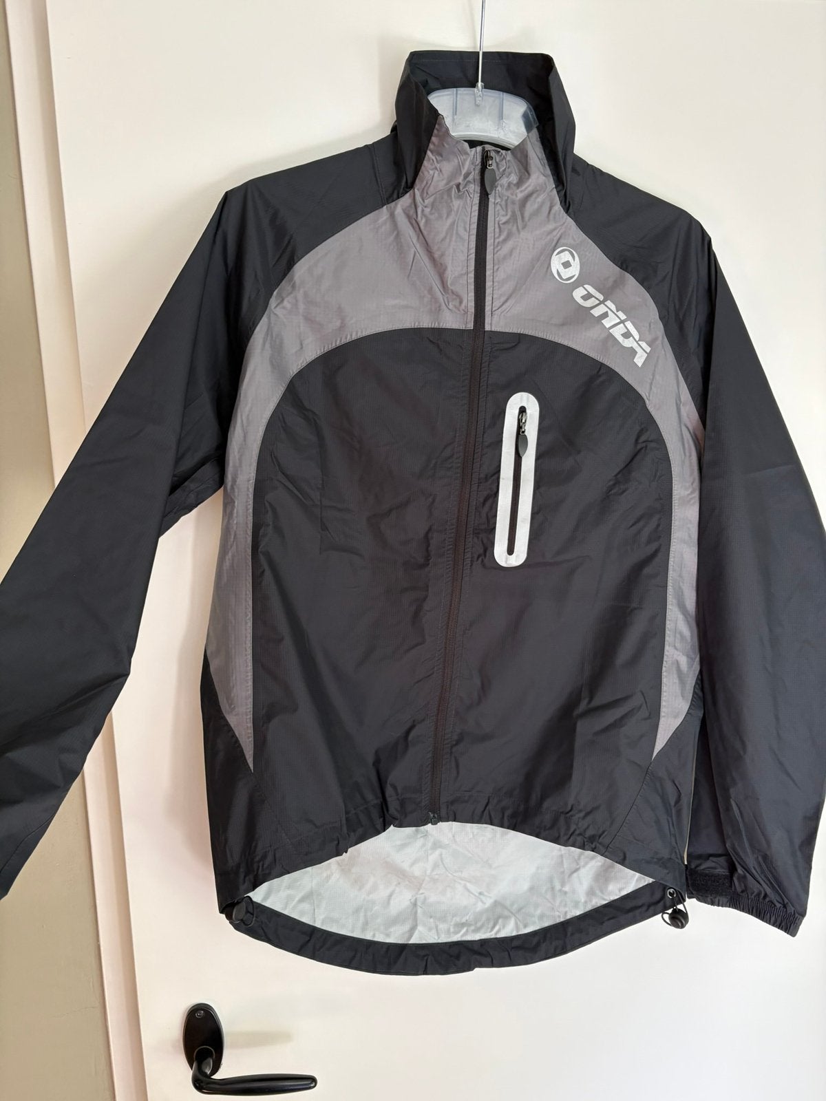 Onda fietsjack (maat S) - zwart zilver, S, Heren, Nieuw, Ophalen of Verzenden