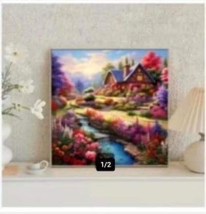diamond painting full., Ophalen of Verzenden, Nieuw, Knutselwerk