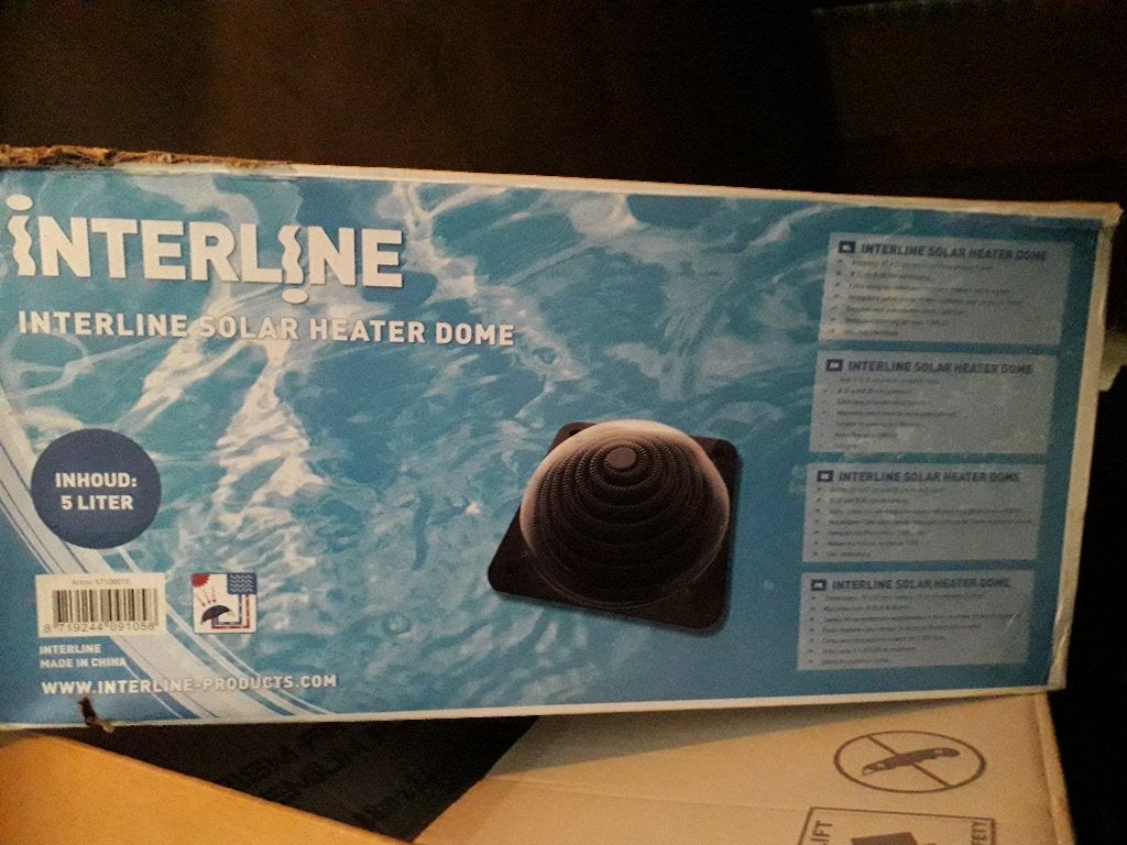 solar bollen, Ophalen, Zo goed als nieuw, Verwarming