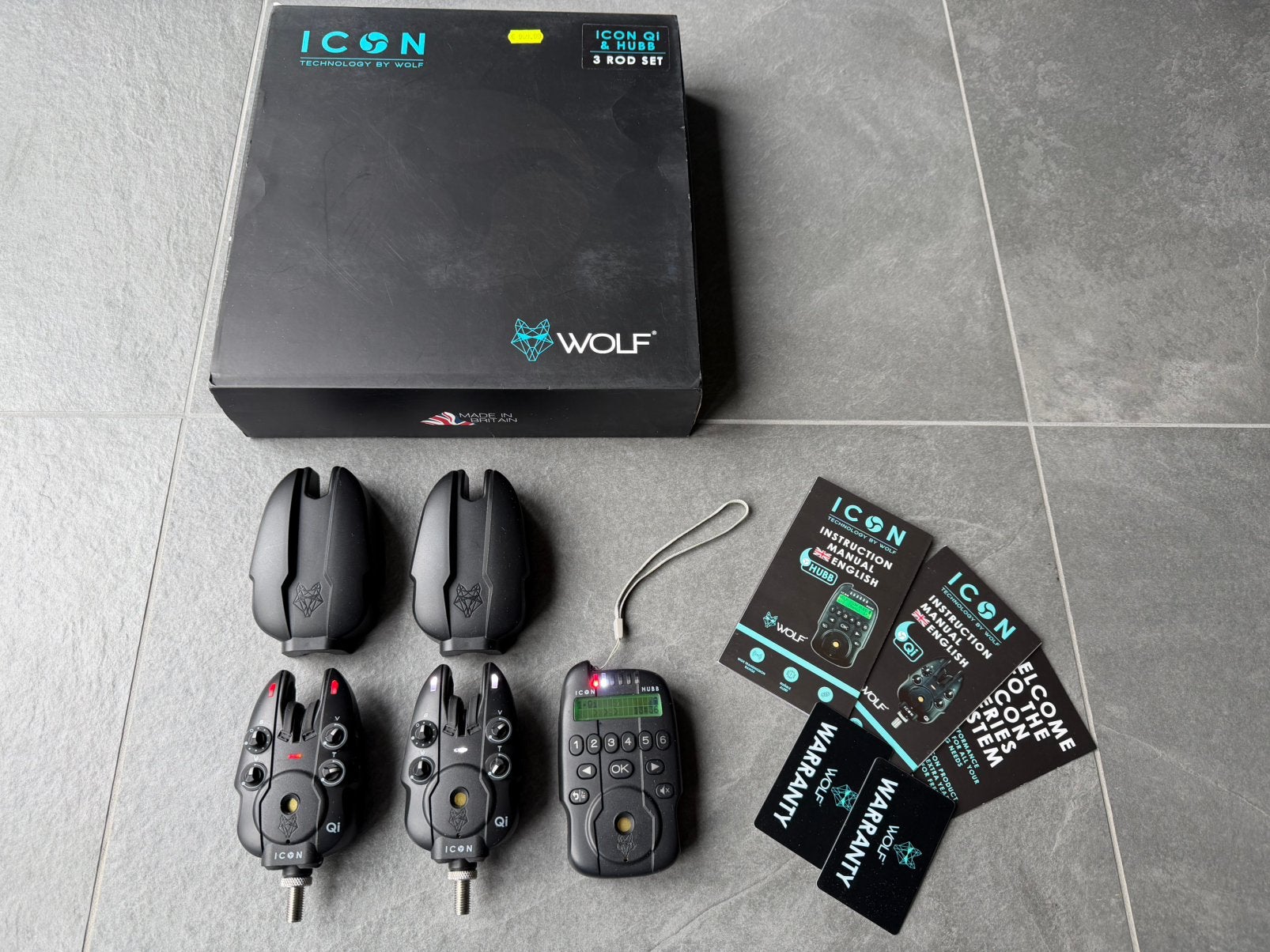 Wolf ICON Qi HUBB 2+1 Set NIEUWSTAAT!, Ophalen of Verzenden, Zo goed als nieuw, Complete set