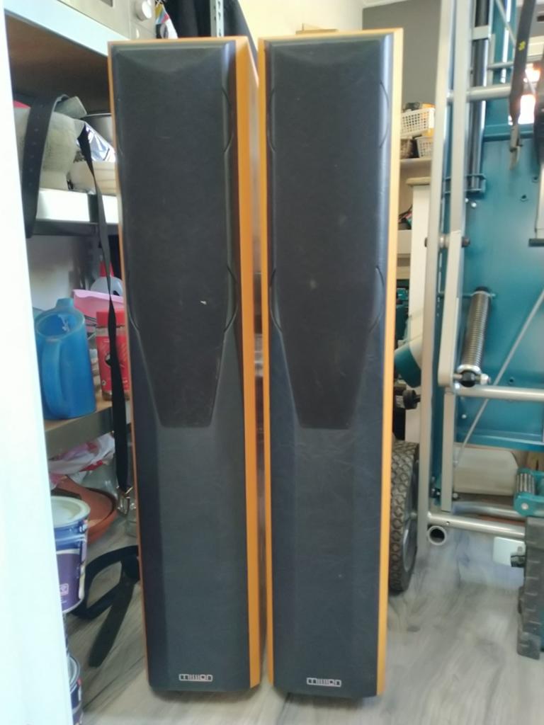 Mission 774 Luidsprekers - Krachtig Geluid, Audio, Tv en Foto, Luidsprekers, Gebruikt, 60 tot 120 watt, Front, Rear of Stereo speakers