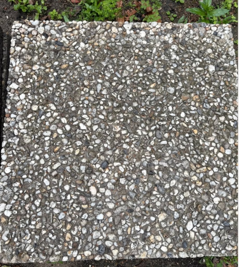grindtegels terrastegels, Ophalen, Gebruikt, Beton, Terrastegels