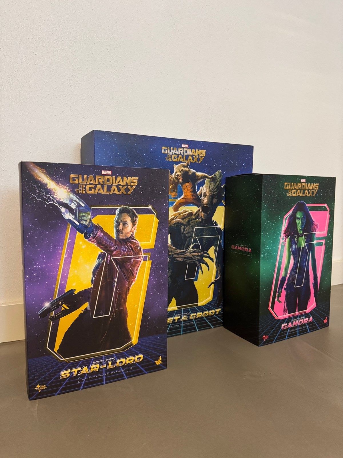 Hot Toys Guardians of the Galaxy set, Ophalen, Zo goed als nieuw