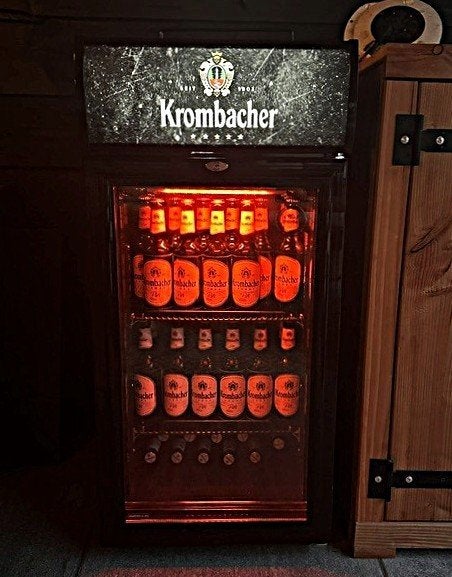 ''Koud'' Bierkoelkast in Almelo?  De Kornschuur reclame, Witgoed en Apparatuur, Ophalen, Zonder vriesvak, 200 liter of meer, Nieuw