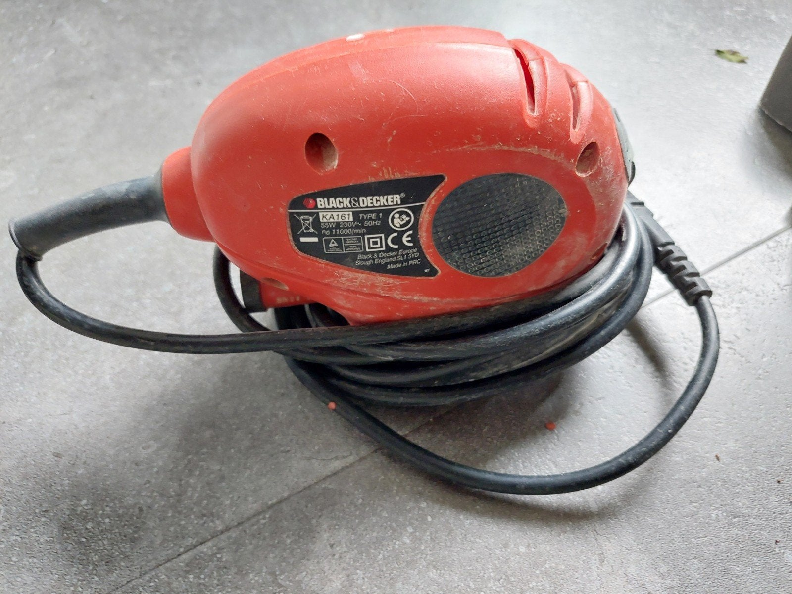Black & Decker KA161 Mouse schuurmachine, Doe-het-zelf en Verbouw, Gereedschap | Schuurmachines, Ophalen of Verzenden, Gebruikt