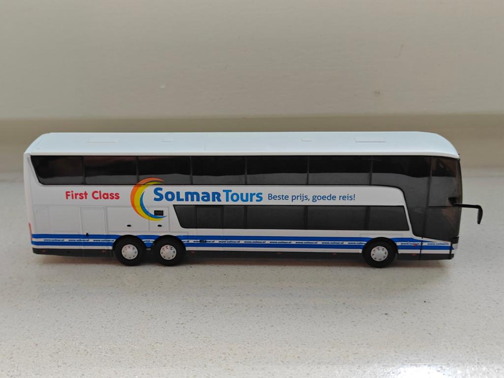 Modelbus Holland Oto Van Hool Astromega TX Solmar 1:87, Hobby en Vrije tijd, Ophalen of Verzenden, Nieuw, Bus of Vrachtwagen, Overige merken