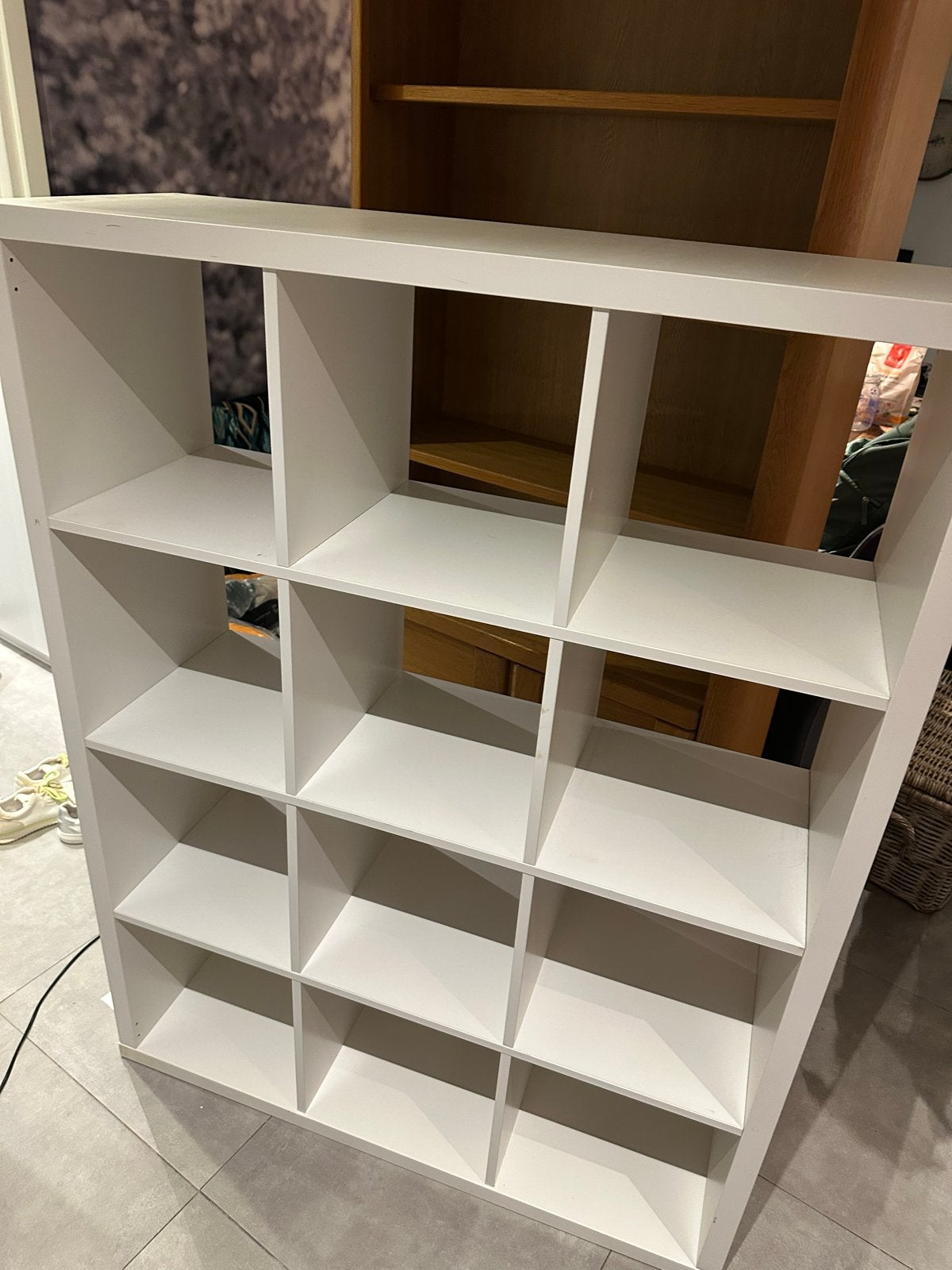 IKEA Kast met 12 vakken - Goede staat, Ophalen, Met plank(en), Gebruikt, 100 tot 150 cm