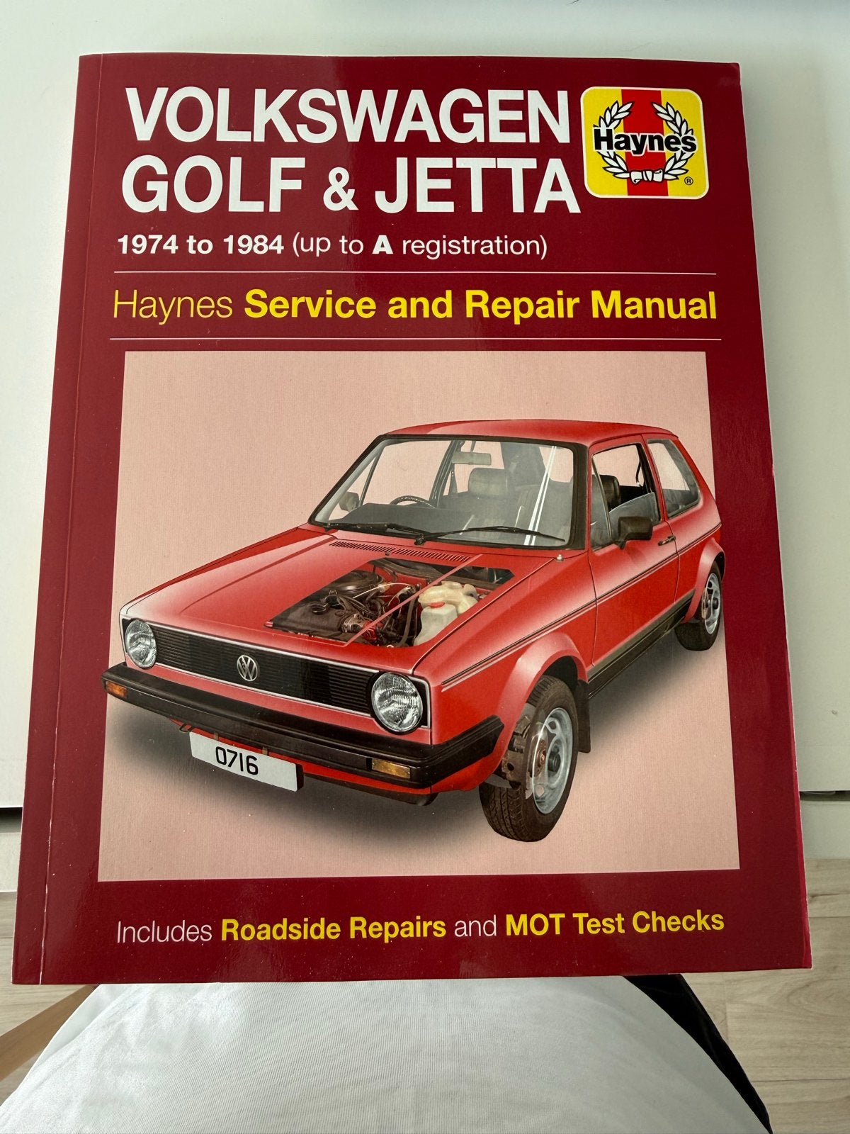 Haynes VW Golf & Jetta Service en Reparatie Handboek, Ophalen of Verzenden, Gelezen, Volkswagen