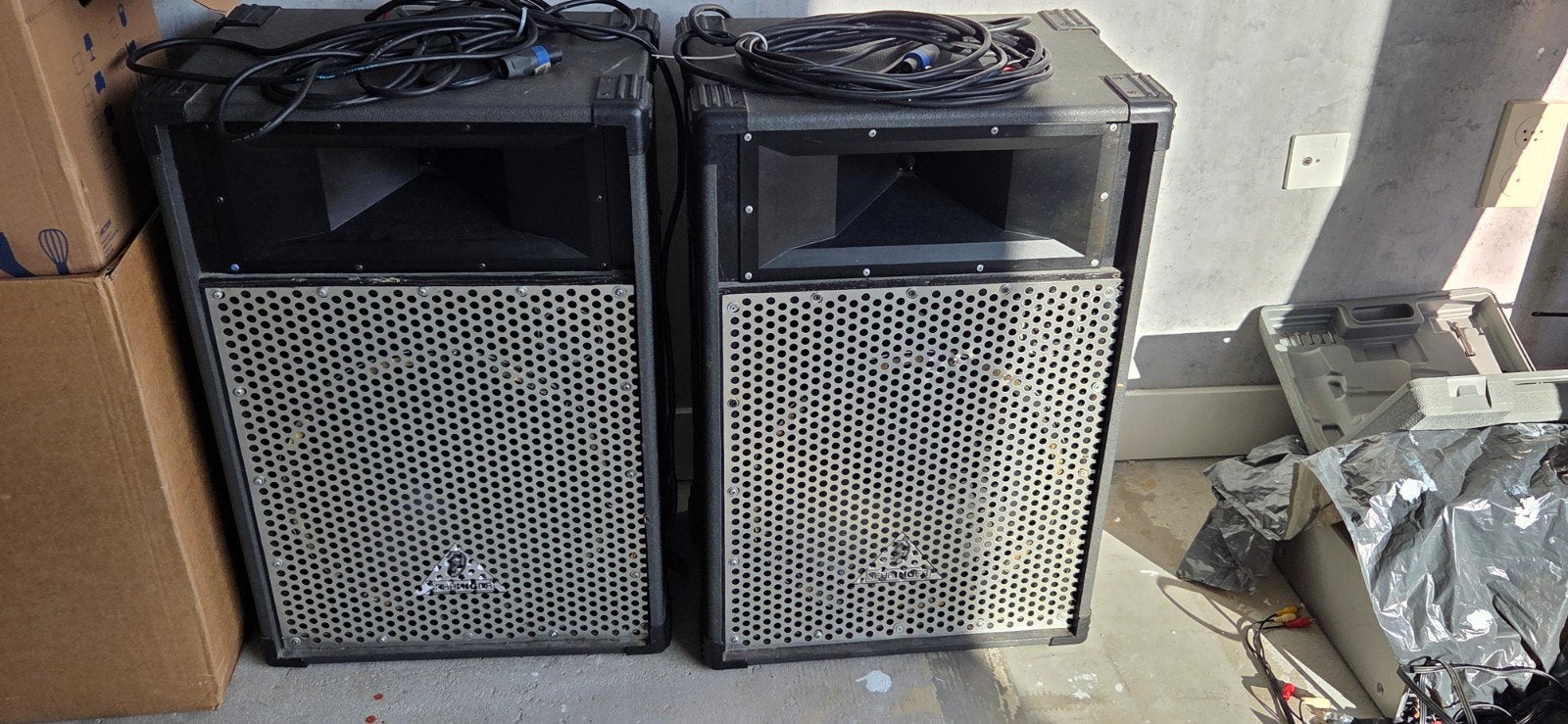 Zelfbouw speakers met 15" woofer - Krachtig geluid!, Ophalen of Verzenden, Gebruikt, 150 watt of meer, Overige merken