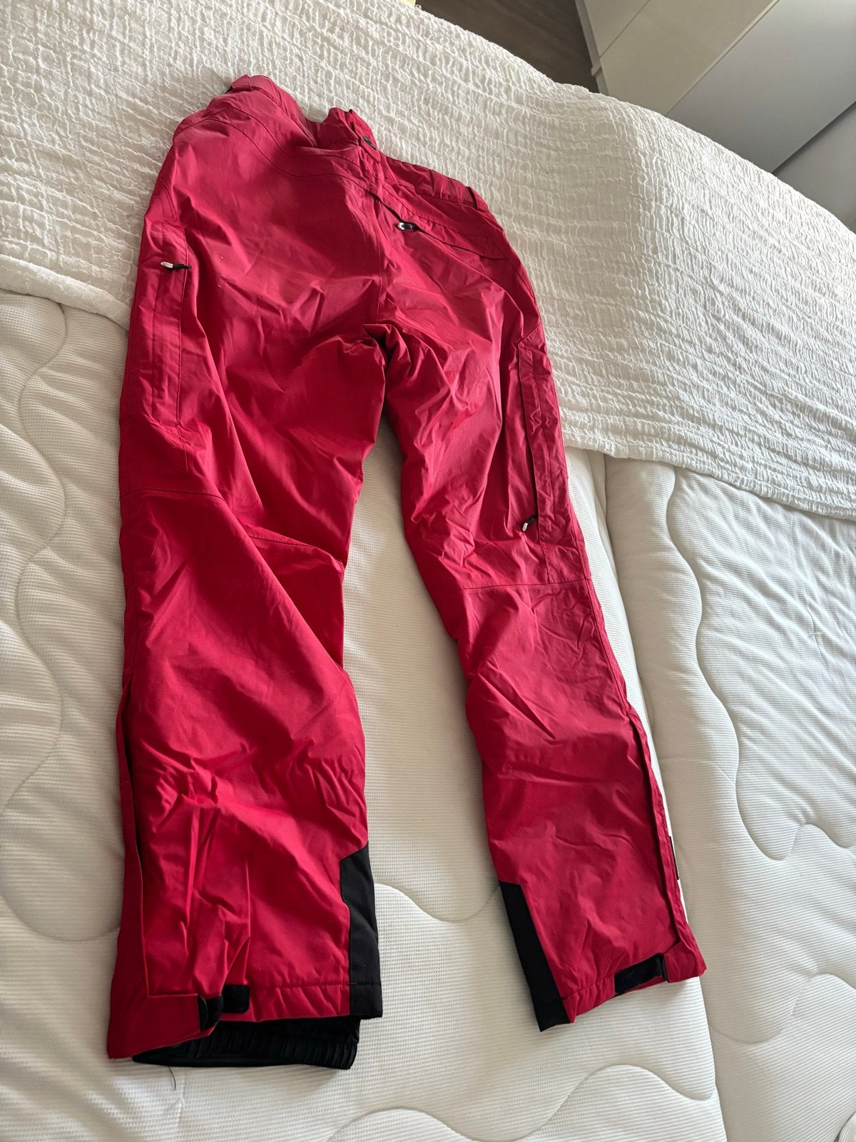 Rode Icepeak skibroek - Maat 54, Ophalen of Verzenden, Gedragen, Maat 46/48 (XL) of groter, Broek