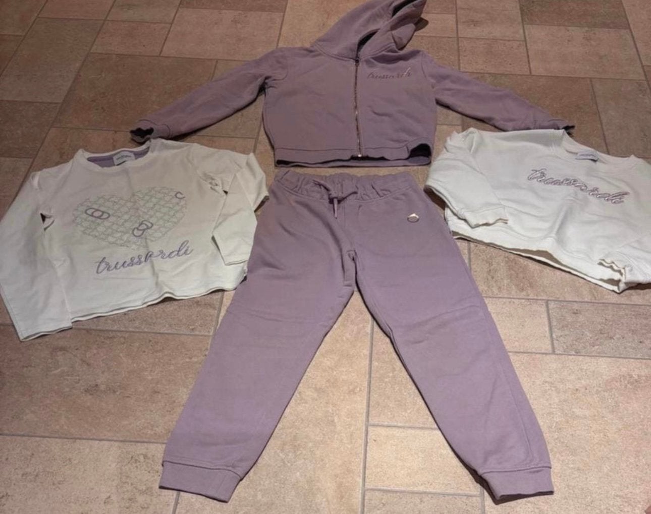 Trussardi 4 delig orgineel maat 116, Meisje, T, T, Ophalen of Verzenden