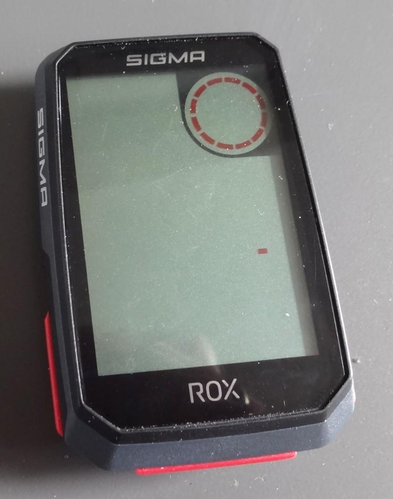 Fietscomputer met GPS,   SIGMA ROX 4.0    in puike staat, Ophalen of Verzenden, Draadloos, Zo goed als nieuw