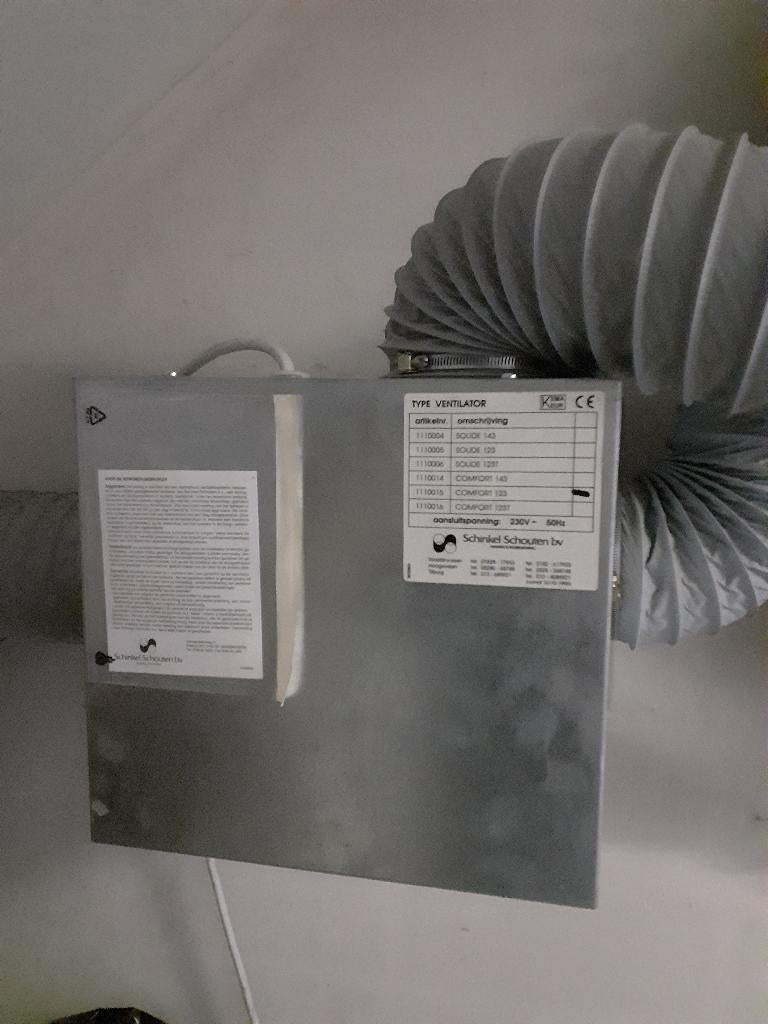 ventilatiebox luchtafvoer luchtverdeelsysteem, Ophalen of Verzenden, Afzuiger