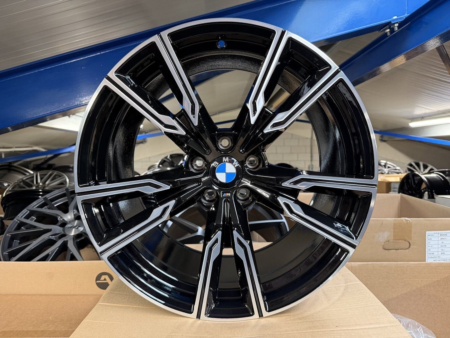 NIEUW 20inch BMW M747 Performance Style Breedset Velgen X5 X, Auto-onderdelen, Banden en Velgen, -, -, Banden en Velgen, Nieuw