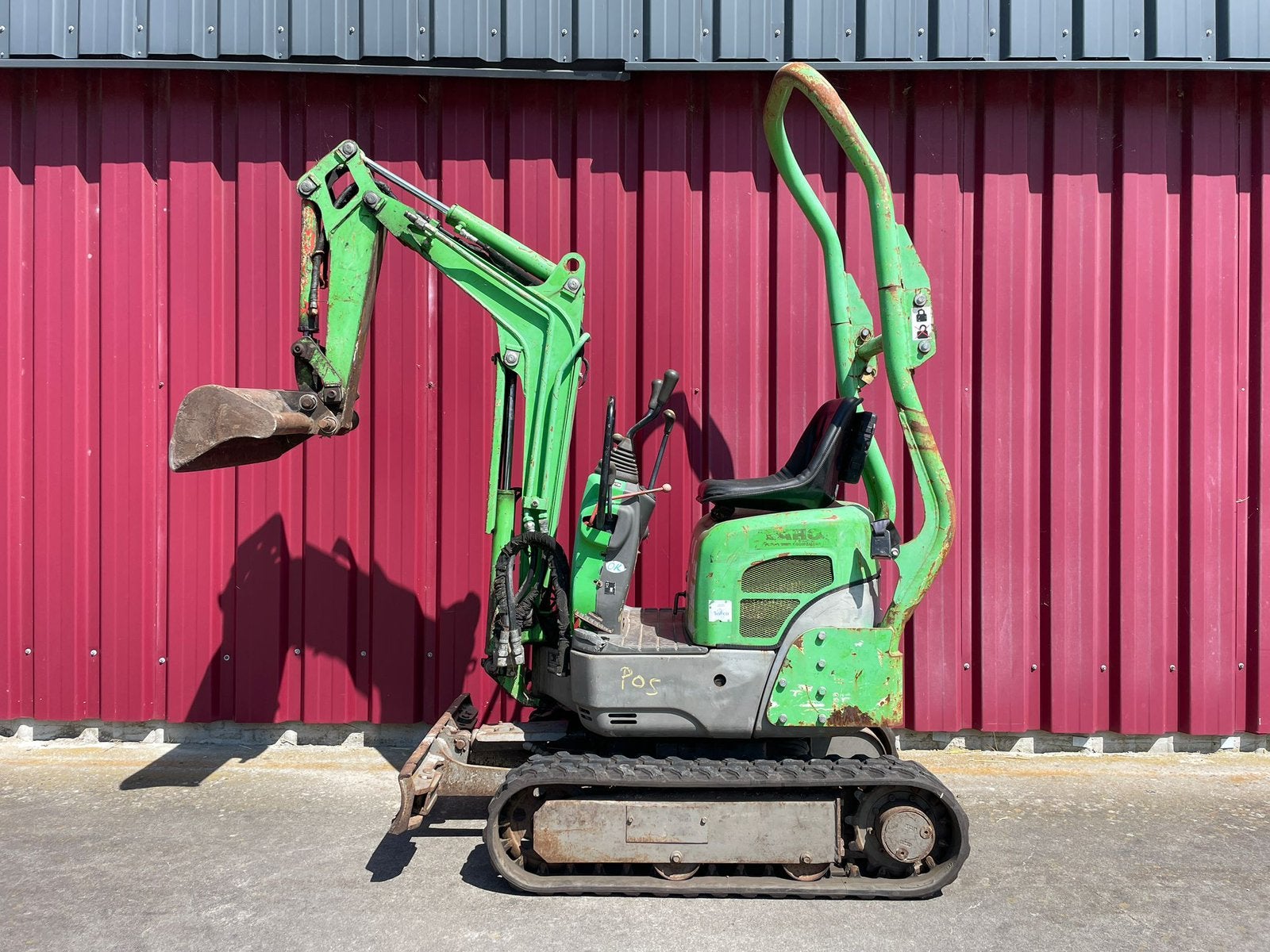 YANMAR SV08-1 minikraan rupskraan 1000KG!, ., Ophalen of Verzenden, ., Graafmachine
