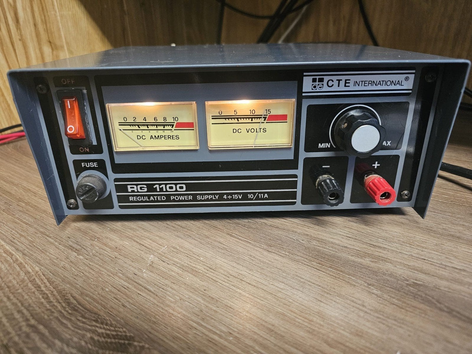 CTE RG 1100 power supply, Ophalen of Verzenden, Gebruikt, Zender en Ontvanger