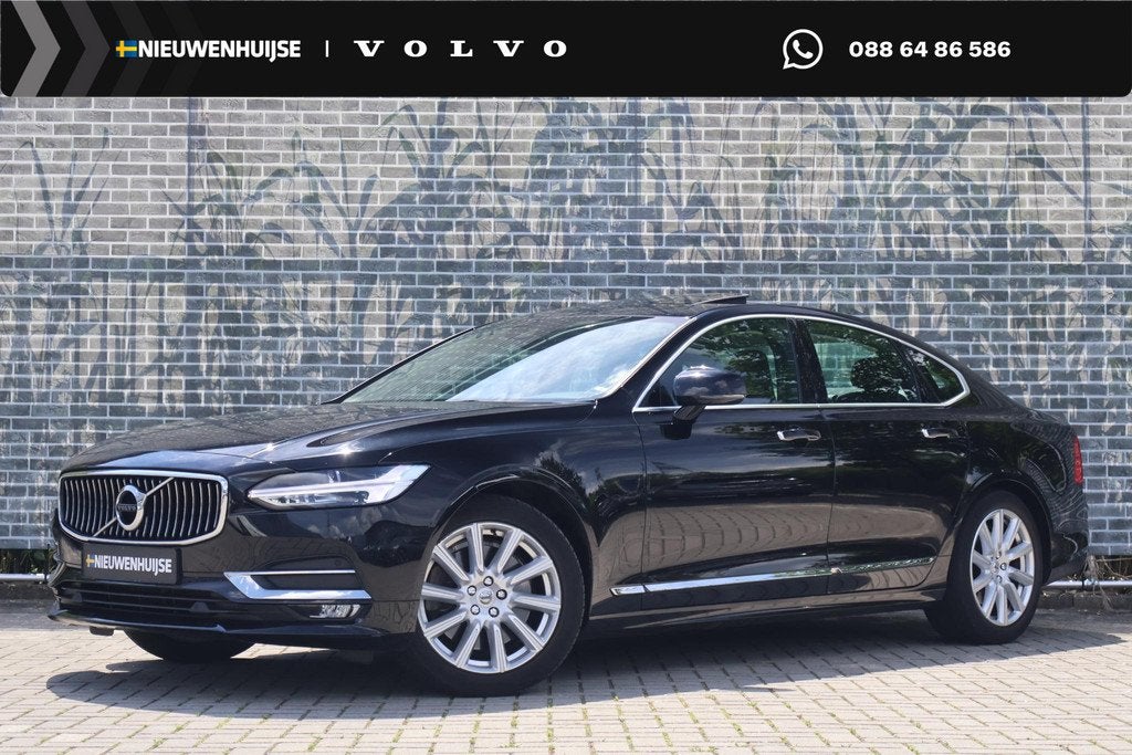 Volvo S90 2.0 T4 Inscription | Stoelmassage | Stoelventilati, Auto's, Volvo, 12 maanden, Euro 6, Zwart, 1603 kg