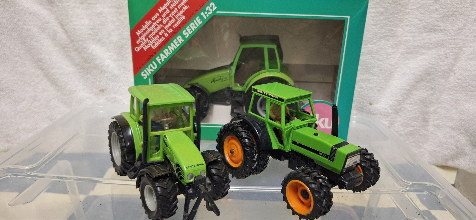 Deutz Britains Siku, Ophalen of Verzenden, Tractor of Landbouw, Britains